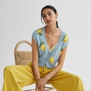 Anthropologie - Maeve Melanie Shrunken Cardigan Sweater Size XS